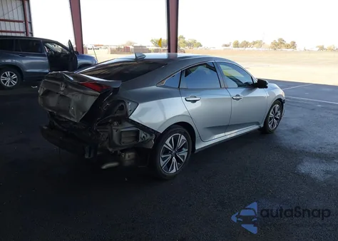 2016 Honda Civic Ex-T from USA, damaged, VIN 19XFC1F30GE218160